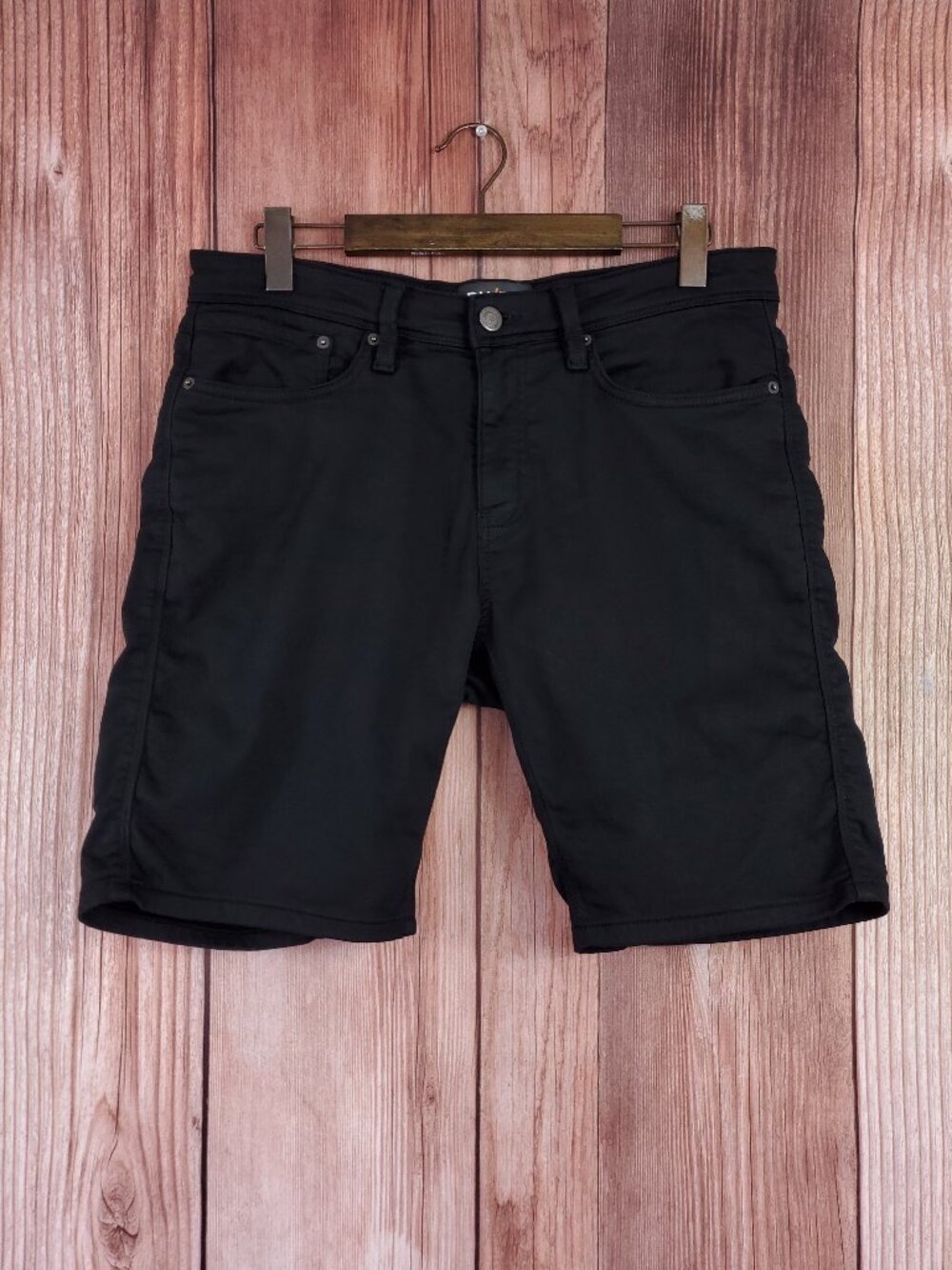 DUER N2X Slim Fit Performance Shorts Mens Size 33x10 Stretch Black MSNS1011